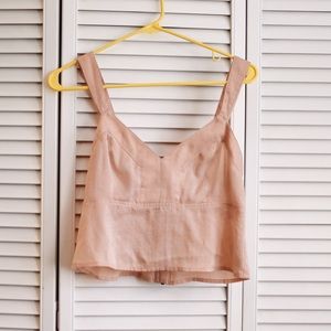 Light Pink Crop Top